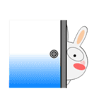 うさぎサン★恋しちゃったんだ（個別スタンプ：2）
