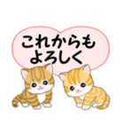 気持ち伝えるころころトラ猫（個別スタンプ：26）