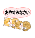 気持ち伝えるころころトラ猫（個別スタンプ：39）