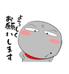 ほくろ地蔵★全国のサラリーマンに捧ぐ（個別スタンプ：4）