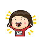 芋ジャージの【ねーちゃん】♀決めポーズ（個別スタンプ：1）