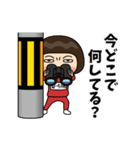 芋ジャージの【ねーちゃん】♀決めポーズ（個別スタンプ：22）