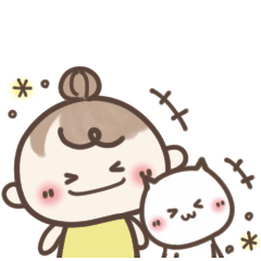 [LINEスタンプ] おだんごSisters⭐︎LINEスタンプの日