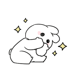[LINEスタンプ] すこぶる動くちびウサギ【敬語2】