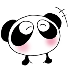 [LINEスタンプ] LINE公認コラボ ぱんだのぴ〜ちゃん♪