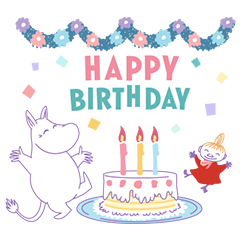 [LINEスタンプ] ムーミン ずっと使えるイベントスタンプ