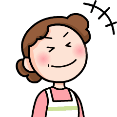 [LINEスタンプ] 【スタンプの日】動く！by おかん
