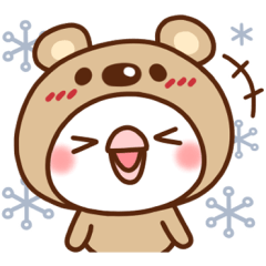 [LINEスタンプ] 毎日しろちゃん20♥LINEスタンプの日