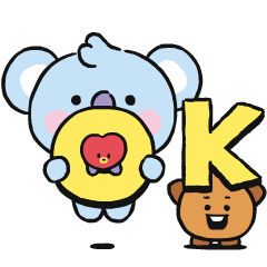 [LINEスタンプ] BT21 My Little Buddy