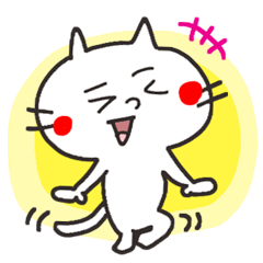 [LINEスタンプ] 日本猫リアクション。