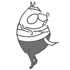[LINEスタンプ] ねこタイツとゆるい堕天使