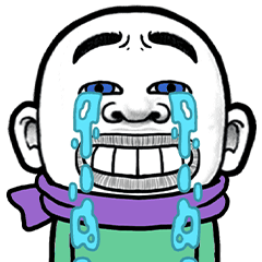 [LINEスタンプ] スキンヘッド冬