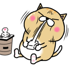 [LINEスタンプ] 猫のぶちゃまる☆その4 冬