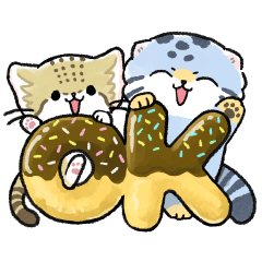[LINEスタンプ] おかしなさばくのスナとマヌ