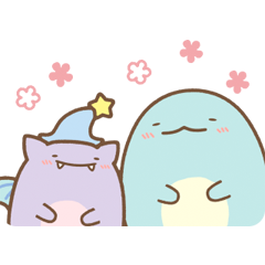 [LINEスタンプ] 映画すみっコぐらし 青い月夜のまほうのコ