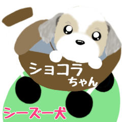 [LINEスタンプ] シーズーショコラちゃん