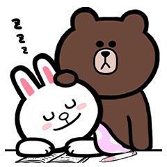 [LINEスタンプ] 愛しすぎブラウン＆コニー