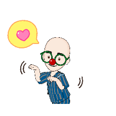 ハゲだけど可愛い女の子 Lineスタンプ Naho