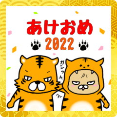 [LINEスタンプ] 猫のぶちゃまる☆その5【年末年始】