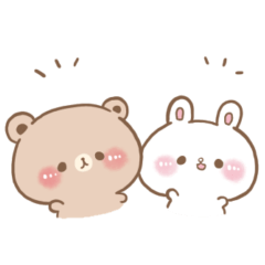 [LINEスタンプ] ブラウン＆フレンズゆるかわスタンプ。