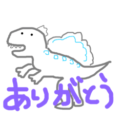恐竜スタンプ 簡単送信 Lineスタンプ Starkis